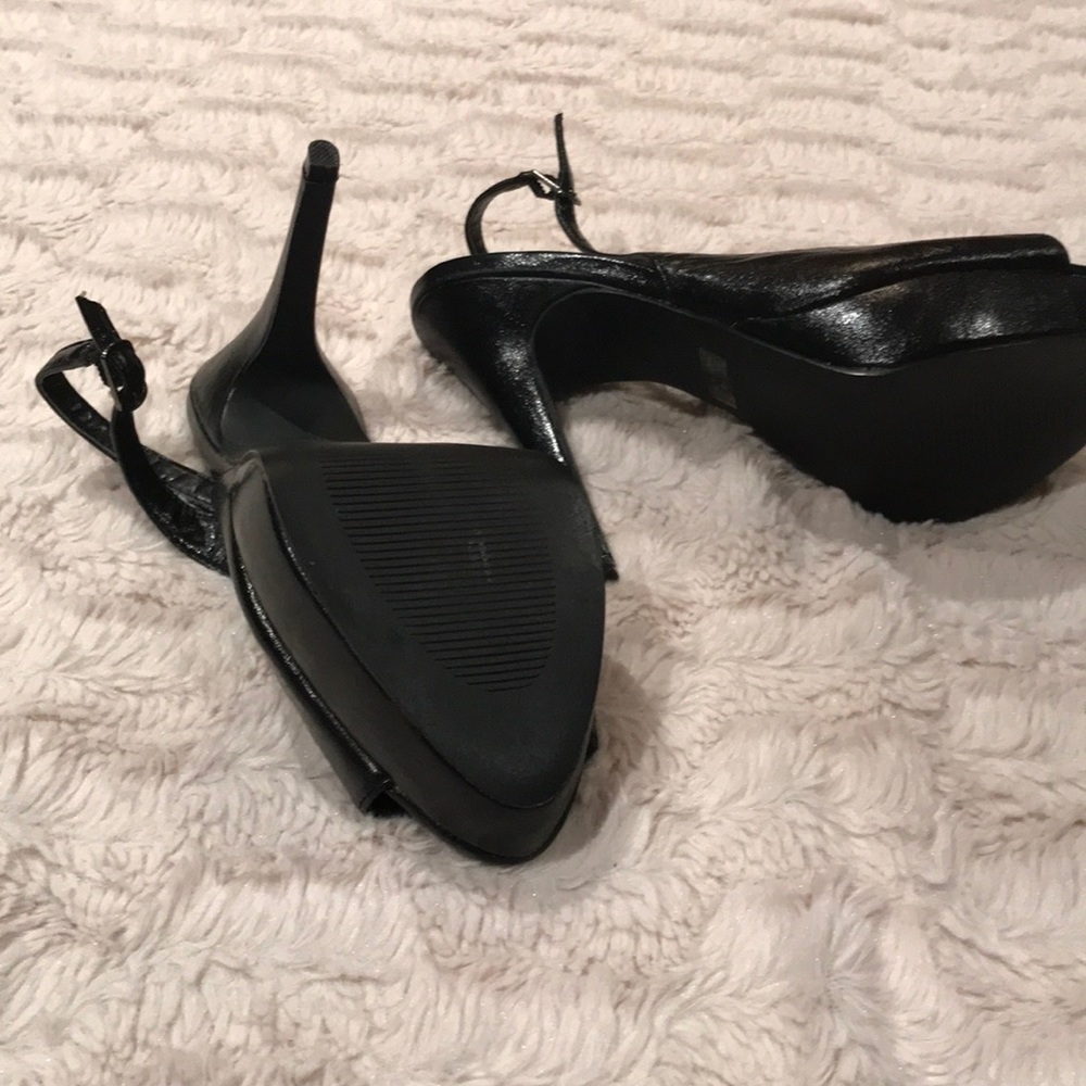 Black Joey Slingback Platform Heel - image 4